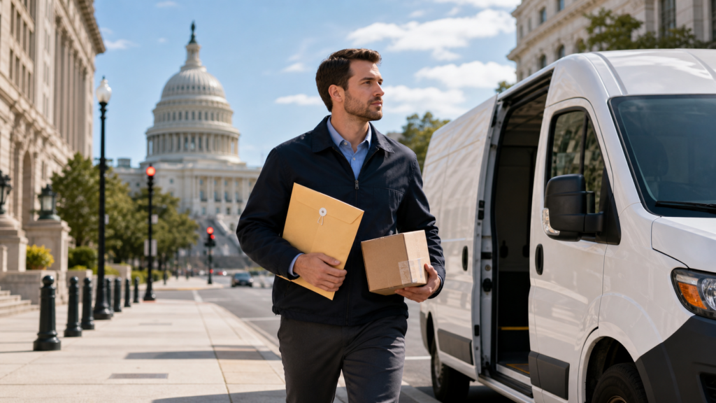 Courier Service Washington DC Same Day Rush Delivery