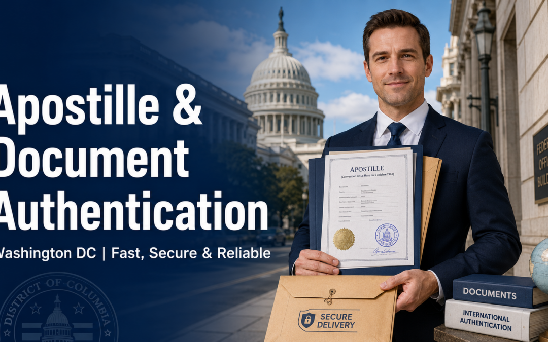 Apostille Services Washington DC: Document Authentication, State Department Certification & Embassy Legalization